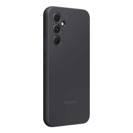 Чехол Samsung Silicone Cover Galaxy A54, Чёрный