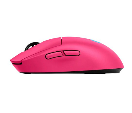 Беспроводная Мышь Logitech PRO 2 LIGHTSPEED/ 8 buttons/ 2.4GHz/ 44000 dpi / Pink Беспроводная Мышь Logitech PRO 2 LIGHTSPEED/ 8 buttons/ 2.4GHz/ 44000 dpi / Pink