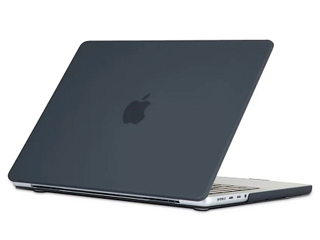 Чехол для ноутбука Tech Protect Smartshell Macbook Pro 14 (2021-2023), 14.2", Поликарбонат, Матовый чёрный