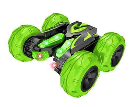 Радиоуправляемая игрушка SY Double-Side Stunt Car, --, Зеленый (SY005)