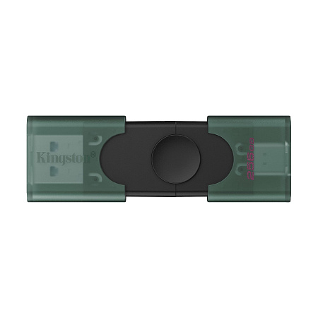 Флеш-накопитель USB-C/A Kingston DataTraveler Duo / 256ГБ / 150 MByte/s