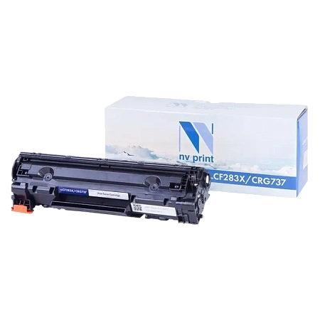 Картридж ChinaMate CF283X/ CRG737H KT, Черный