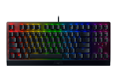 Клавиатура RAZER Blackwidow V3 Tenkeyless, Проводное, Чёрный