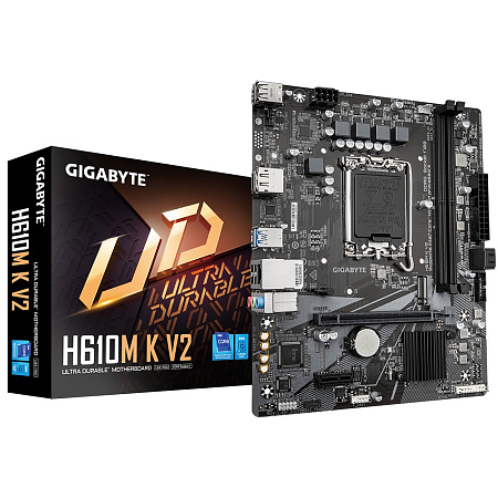 Материнская плата GIGABYTE H610M K V2/ 1700 / H610 / DDR5 / mATX