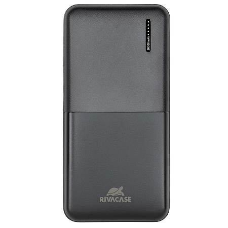 Портативное зарядное устройство RivaCase VA2571, 20000мА·ч, Чёрный