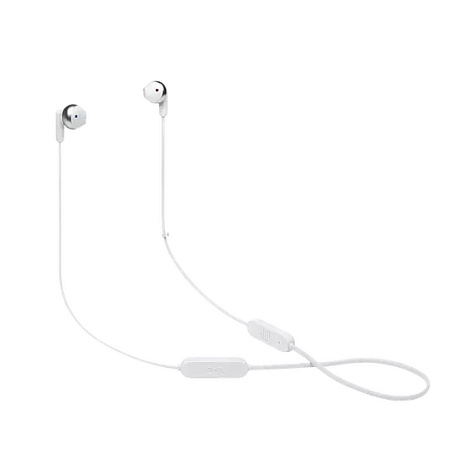 Earphones  Bluetooth  JBL T215BT. White