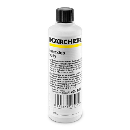 Жидкость против пены с антиаллергенным ароматом Karcher FOAMSTOP FRUITY 125мл