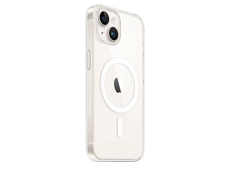 Чехол Apple iPhone 14 Clear Case with MagSafe, Прозрачный
