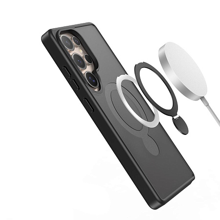 DUX DUCIS Case Samsung Galaxy S25 Ultra Yind Mag 360 Stand, Black DUX DUCIS Case Samsung Galaxy S25 Ultra Yind Mag 360 Stand, Black