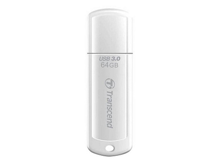 USB Flash накопитель Transcend JetFlash 730, 64Гб, Белый