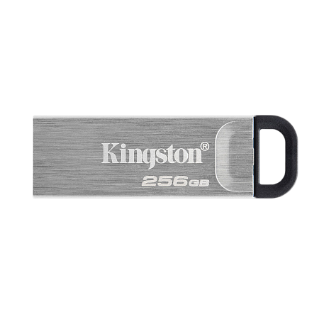 USB Flash накопитель Kingston DataTraveler Kyson, 256Гб, Серебристый