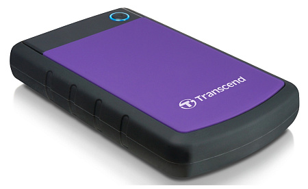 Внешний портативный жесткий диск Transcend StoreJet 25H3P,  4 TB, Purple (TS4TSJ25H3P)