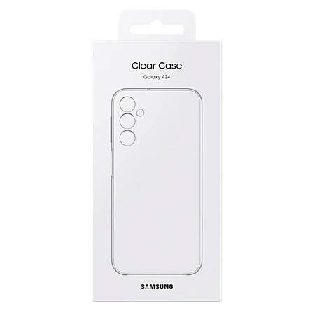 Чехол Samsung Clear Case Galaxy A24, Прозрачный