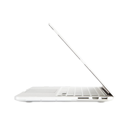 Чехол QUMO iGlaze ultra-slim case - MacBook Pro 13R, White