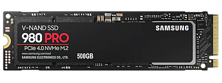 Накопитель SSD Samsung 980 PRO  MZ-V8P500, 500Гб, MZ-V8P500BW