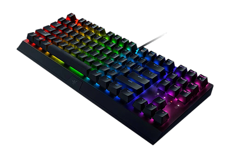 Клавиатура RAZER Blackwidow V3 Tenkeyless, Проводное, Чёрный