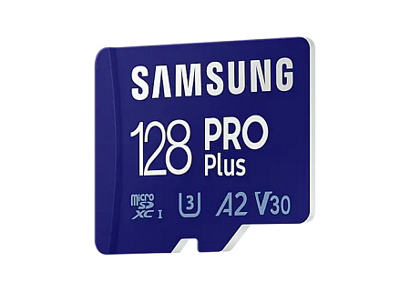 Карта памяти Samsung EVO Plus MicroSD, 128Гб (MB-MD128KA/APC)