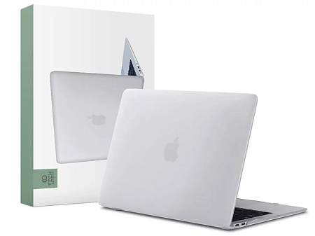 Чехол для ноутбука Tech Protect Smartshell Macbook Air 13 (2018-2020), 13.3", Поликарбонат, Matte Clear