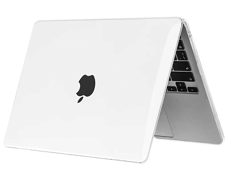 Чехол для ноутбука Tech Protect Smartshell Macbook Air 13 (2022), 13.6", Поликарбонат, Crystal Clear