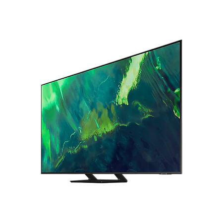 65" QLED SMART Телевизор Samsung QE65Q70BAUXUA, 3840x2160 4K UHD, Tizen, Чёрный