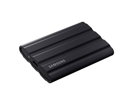 Внешний портативный SSD накопитель Samsung Portable SSD T7 Shield, 1 ТБ, Чёрный (MU-PE1T0S/WW)