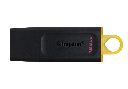 USB Flash накопитель Kingston DataTraveler Exodia, 128Гб, Чёрный/Жёлтый