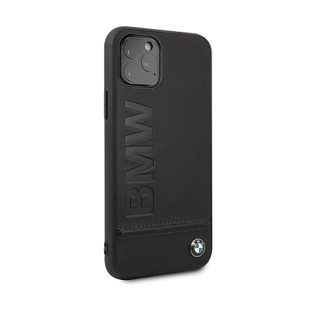CG Mobile Case Leather BMW Real iPhone 11 Pro Max, Black