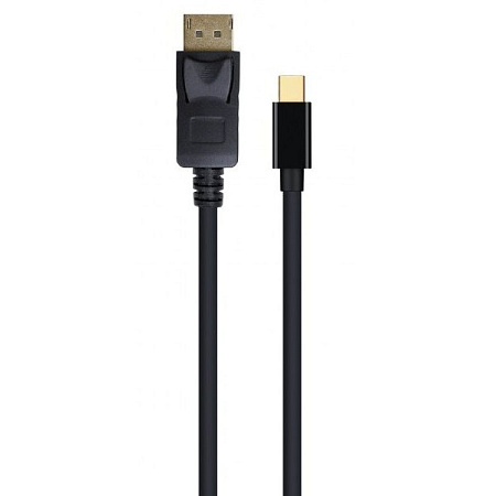 Видео кабель Cablexpert CCP-mDP2-6, MiniDP (M) - DisplayPort (M), 1,8м, Чёрный