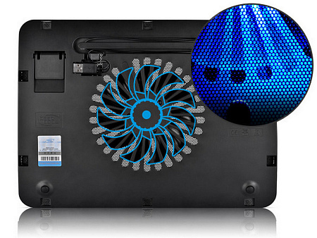 Охлаждающая подставка для ноутбука Deepcool WIND PAL MINI, 15,6", Чёрный