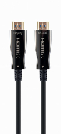 Видеокабель Cablexpert CCBP-HDMI-AOC-30M-02, HDMI (M) - HDMI (M), 30 м, Чёрный