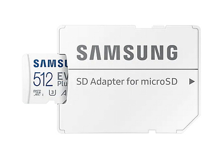 Карта памяти Samsung EVO Plus MicroSD, 512Гб (MB-MC512KA/RU)