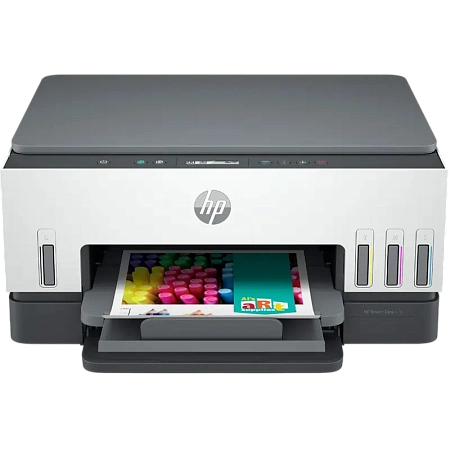 МФУ HP Smart Tank 670, Белый | Серый