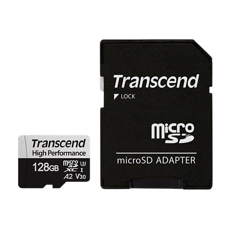 Карта памяти Transcend MicroSDXC Class 10, 128Гб (TS128GUSD340S)