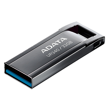 USB Flash накопитель ADATA UR340, 32Гб, Чёрный