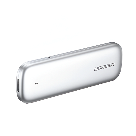 UGREEN Hard Drive Enclosure M.2 SATA, M sizes 2230/2242/2260/2280, USB-C 3.1 Gen2, Cable 0.5m | CM400, Gray UGREEN Hard Drive Enclosure M.2 SATA, M sizes 2230/2242/2260/2280, USB-C 3.1 Gen2, Cable 0.5m | CM400, Gray