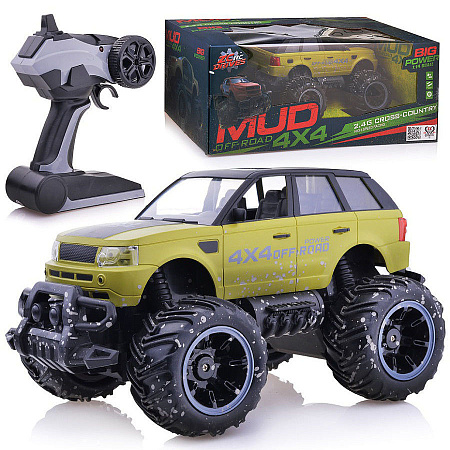 Радиоуправляемая игрушка Crazon 4CH Off-Road Car, 1:14, Камуфляж (17MUD02B)