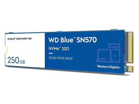 Накопитель SSD Western Digital WD Blue, 250Гб, WDS250G3B0C