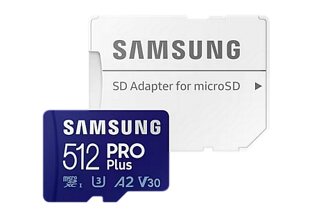 Карта памяти Samsung PRO Plus MicroSD, 512Гб (MB-MD512KA/EU)