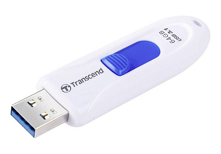 USB Flash накопитель Transcend JetFlash 790, 64Гб, Белый