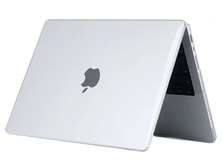 Чехол для ноутбука Tech Protect Smartshell Macbook Pro 16 (2021-2023), 16.2", Поликарбонат, Crystal Clear