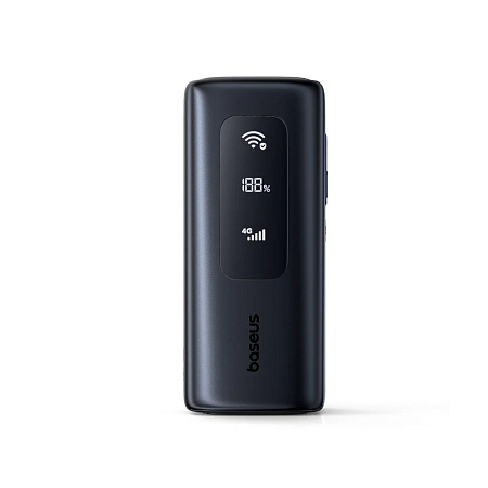 Baseus Power Bank 20000mAh 67W with Cable Type-C 0.3m, EnerGeek GX11 MiFi, Cosmic Black
