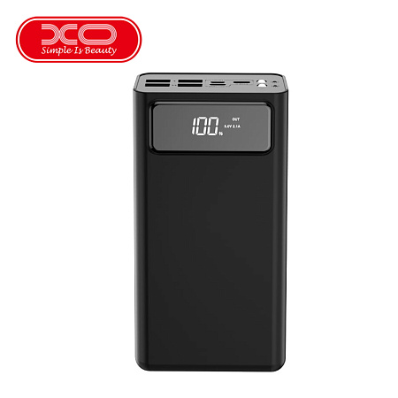 Портативное зарядное устройство XO PR125, 50000мА·ч, Чёрный