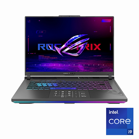 Игровой ноутбук 16" ASUS ROG Strix G16 G614JI, Volt Green, Intel Core i9-13980HX, 16Гб/1024Гб, Без ОС