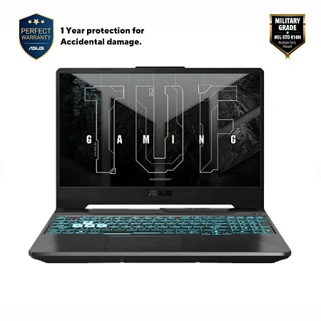 Игровой ноутбук 15,6" ASUS TUF Gaming A15 FA506NCG, Graphite Black, AMD Ryzen 7 7445HS, 16Гб/1024Гб, Без ОС, acer,asus,lenovo,hp,dell,планшеты,чехол для планшета, подставка для ноутбука, зарядка для ноутбука
