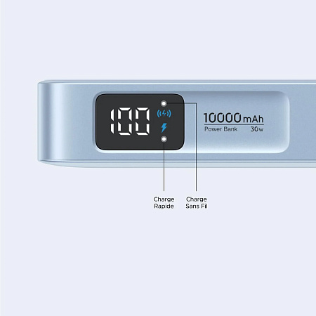 UGREEN Power Bank MagFlow Qi2.2 10000mAh, 25/30W, Starlight Blue