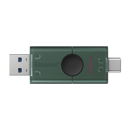 Флеш-накопитель USB-C/A Kingston DataTraveler Duo / 256ГБ / 150 MByte/s