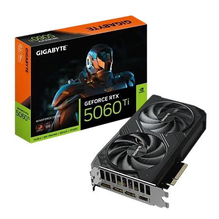 Видеокарта Gigabyte GV-N506TWF2OC-8GD, 8GB GDDR7 128бит