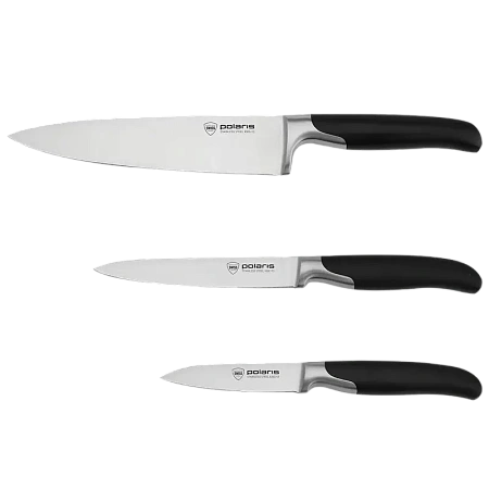 Набор ножей Polaris Graphit-4SS, Чёрный