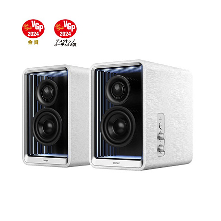 Hi-Res аудио система Edifier QR65 with GaN charger 65w / 2x35W / Bluetooth / RGB / White Hi-Res аудио система Edifier QR65 with GaN charger 65w / 2x35W / Bluetooth / RGB / White