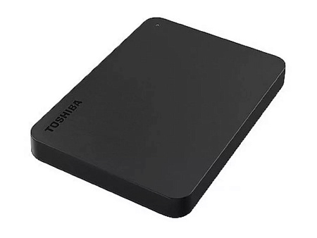 Внешний портативный жесткий диск Toshiba Canvio Basics, 4 ТБ, Чёрный (HDTB440EK3CA)